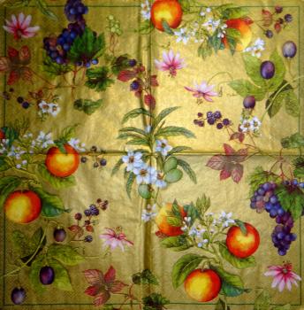 098 Lemons,  Oranges - 3-ply (gold) - Ihr